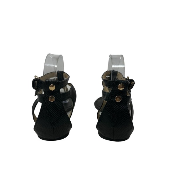 Diba black gold flat Sandals size 6.5 - Picture 9 of 12